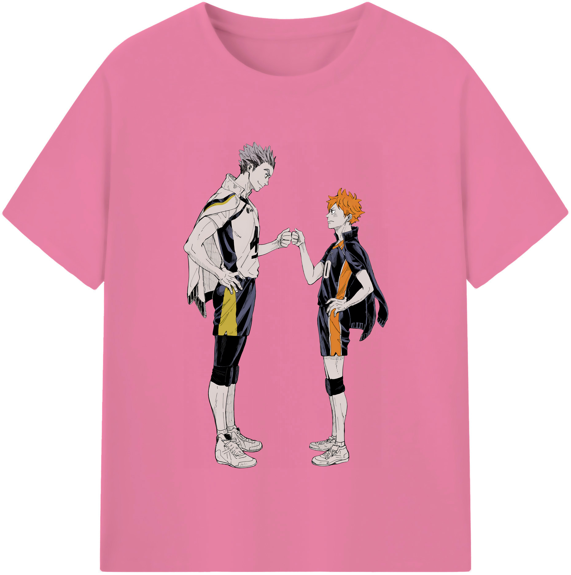 （画像用） ハイキュー!! Haikyu!! 綿100％半袖Tシャツ（フロントプリント）